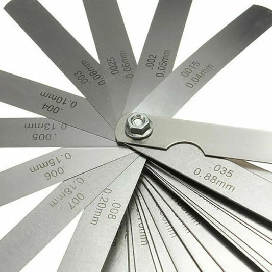32 Blade Feeler Gauge Dual Reading Combination Feeler Gauge Metric & SAE US NEW - view 2