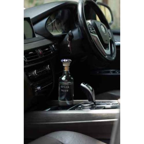 Drink More Glass Water Bottle With Ceramic Stopper - 750ML - view 2