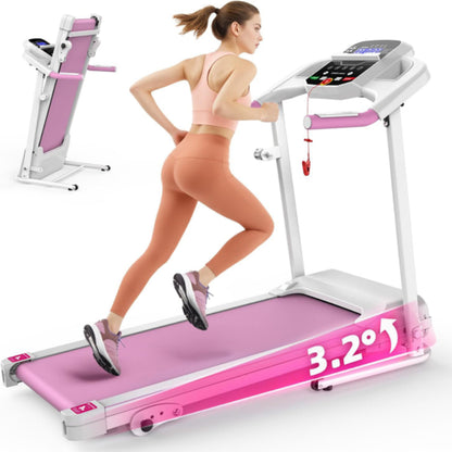 Compact Folding Treadmill For Home - 2.5HP Quiet Brushless Motor, 3-Level Incline - view 6