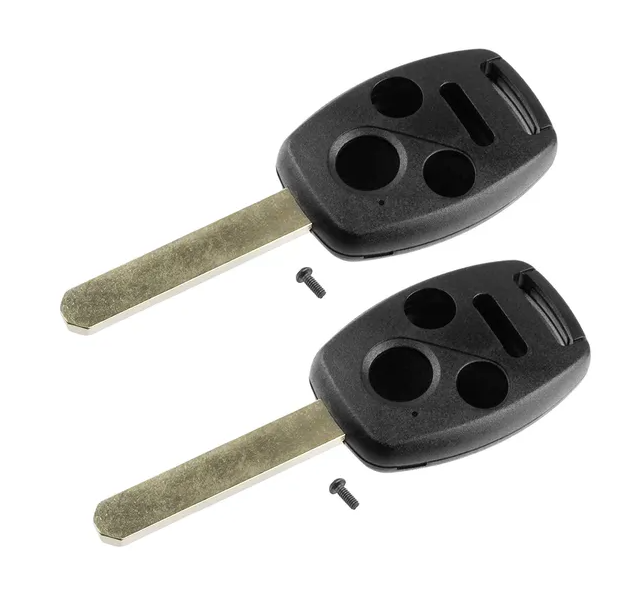 2Pcs Keyless Entry Remote Shell Case Fit For Accord 2008-2012 Car Key Fob Pad Replacement - view 5