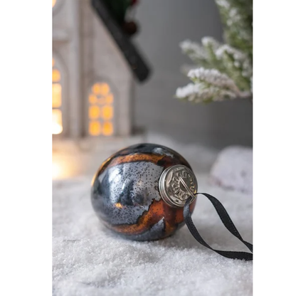 3 X 3 X 4.3 Egg Christmas Ball Ornament, Glass Decorative Hanging Ball Christmas Tree Ornaments For Holiday Party - view 3
