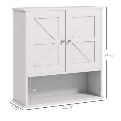 Bathroom Cabinet/Wall Cabinet-White - view 8
