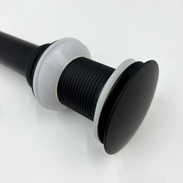 Bathroom Sink Drain Without Overflow, Vessel Sink Lavatory Vanity Pop-Up Drain Stopper, 304 Stainless Steel - view 2