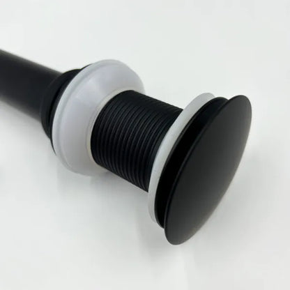 Bathroom Sink Drain Without Overflow, Vessel Sink Lavatory Vanity Pop-Up Drain Stopper, 304 Stainless Steel - view 2