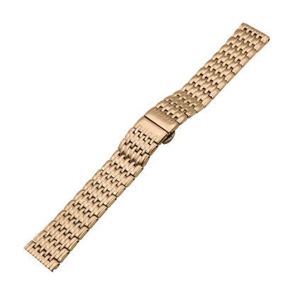 Watch Band Stainless Steel Watch Band Watch Bracelet Double Click Butterfly Buckle Strap - view 4