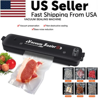 Vacuum Sealer Machine Food Preservation Storage Saver Automatic With Seal Bag - view 3