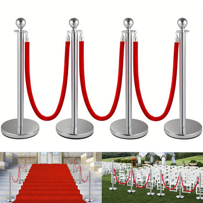 Crowd Control Barriers And Red Carpet Poles For Event & Party Supplies - Multiple Colors And Sizes Available - view 3