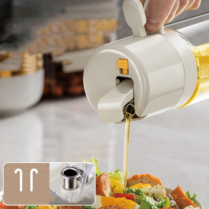 2 In 1 Oil Sprayer Bottle BBQ Cooking Oil Dispenser Olive Oil Pourers Sprayer Kitchen Baking Oil Mister Vinegar Bottle - view 5