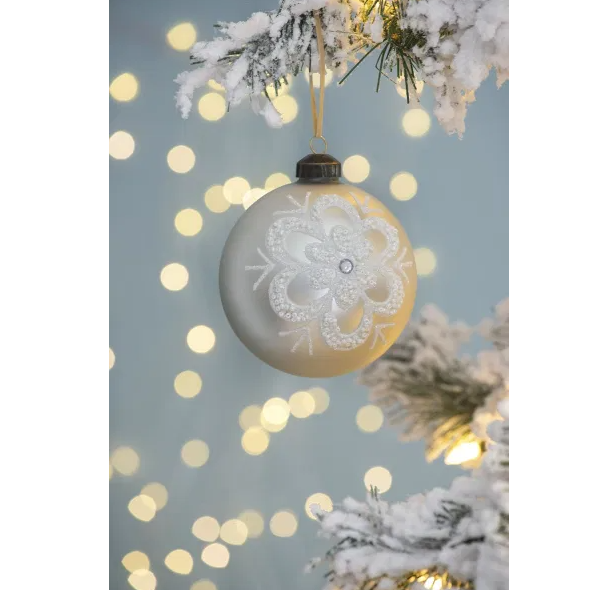 D3.9 Christmas Ball Ornaments, Glass Decorative Hanging Ball Christmas Tree Ornaments For Holiday Party Decorations