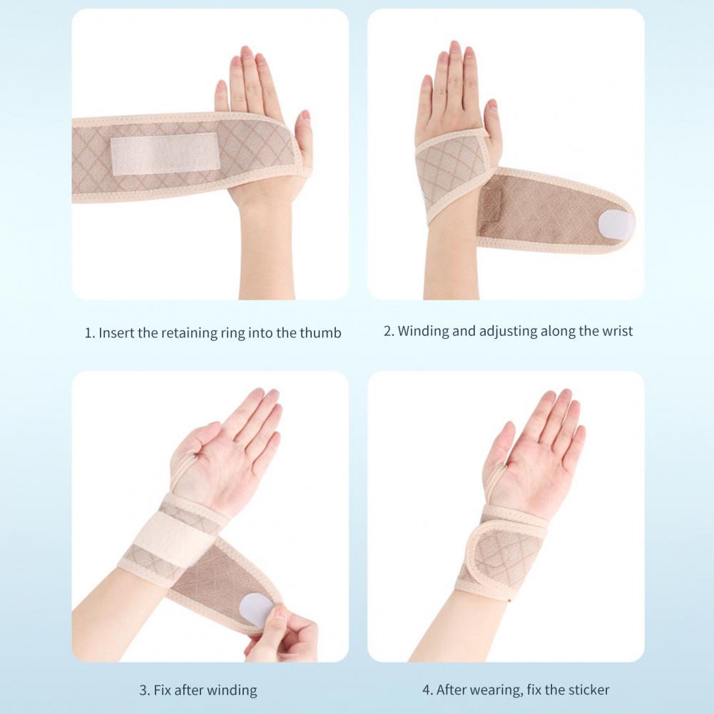 Wrist Brace Carpal Tunnel For Men And Women Fit, Lightweight Adjustable Wrist Support Brace For Tendinitis - view 9