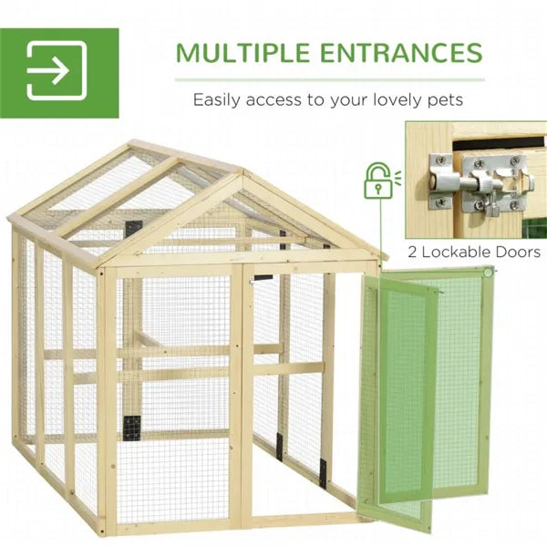 Wooden Chicken Coop - view 7