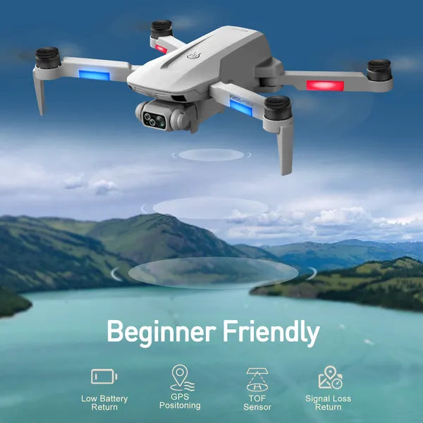 4DF8 4.5" Screen GPS Drone With Camera For Adults, Auto Return/Follow Me 5G FPV,gifts - view 5