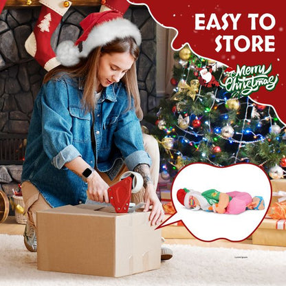 5.9 FT Lighted Christmas Inflatable Decoration, Inflatable Hawaii Santa Claus Outdoor Decoration - view 4