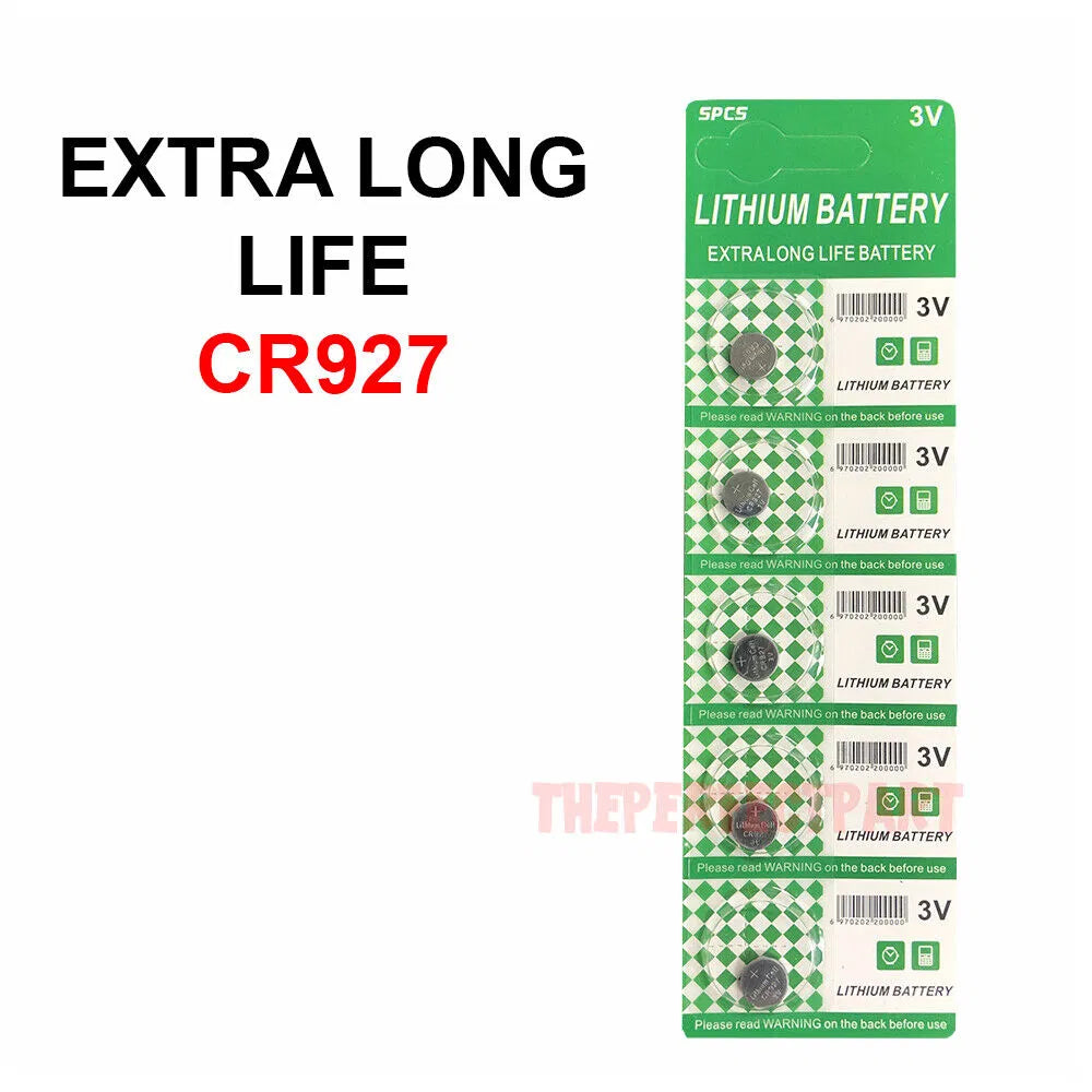 5 PCS CR927 DL927 BR927 LM927 KCR927 927 Lithium Battery 3V Button Cell Watch US - view 9