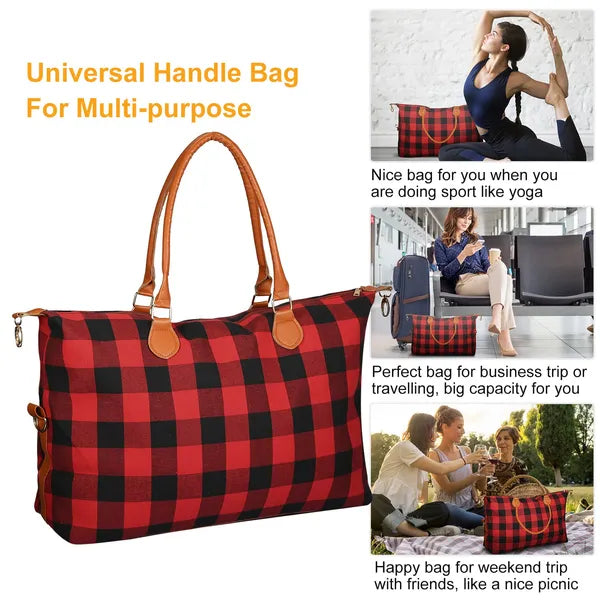 Women Duffle Bag Travel Luggage Bags Weekend Overnight Bag Tote Bags Shoulder Handle Bags - view 7