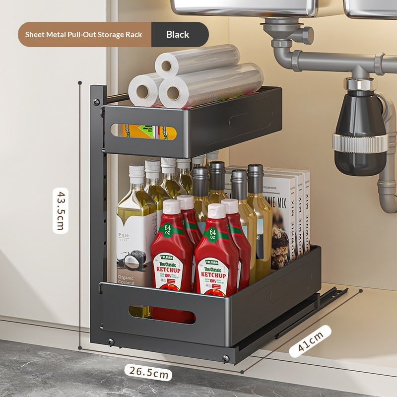 Organizer Rack For Spice Jars And Cans - view 6