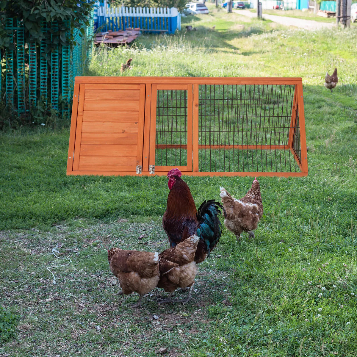 50" Wooden Rabbit Guinea Pig Hutch Wooden Rabbit Guinea Pig House - view 4