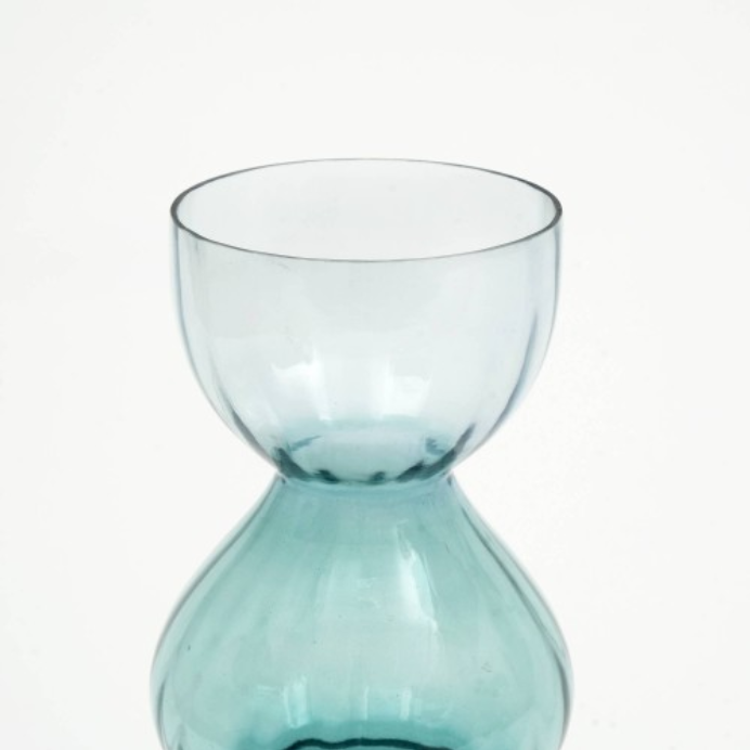 Decorative Opulent Bauble Glass Vase - Elegant Statement Piece - view 3