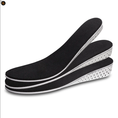 Men Women Invisible Height Increase Insoles Heel Lift Taller Shoe Inserts Pad US - view 4