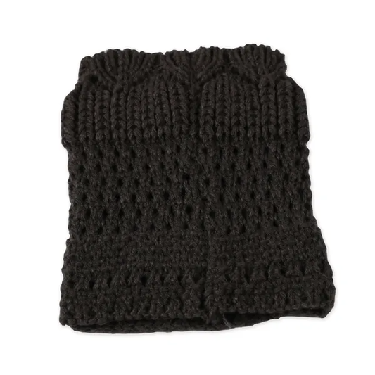 Women Winter Crochet Knit Leg Warmers - view 2