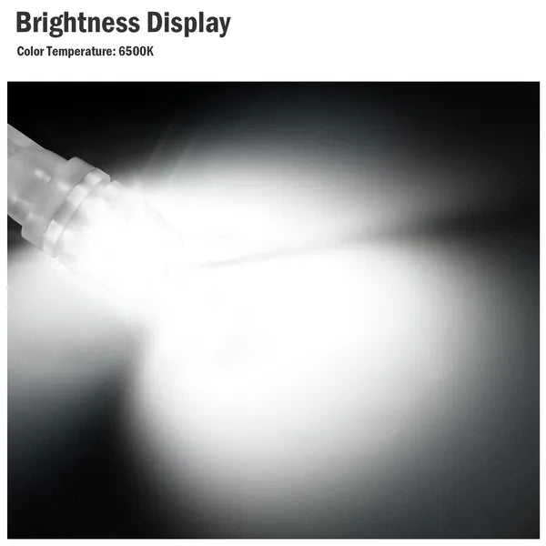 20Pcs LED Car Light Bulbs T10 2323SMD 6500K White Auto Lamps Replacement For Dome Map Door Trunk Signal License Plate - view 4