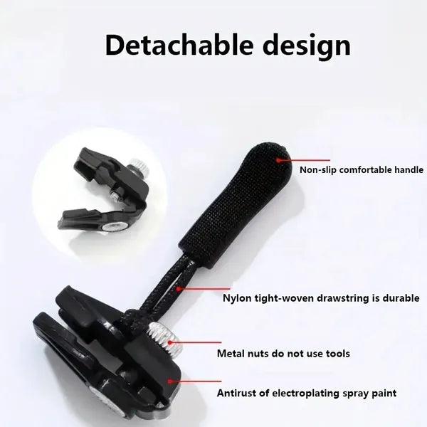 36 Zipper Repair Kit, Quick Installation Of Zipper Head, Removable Replacement Zipper Top, Exchange Plastic Zipper Pull - view 4