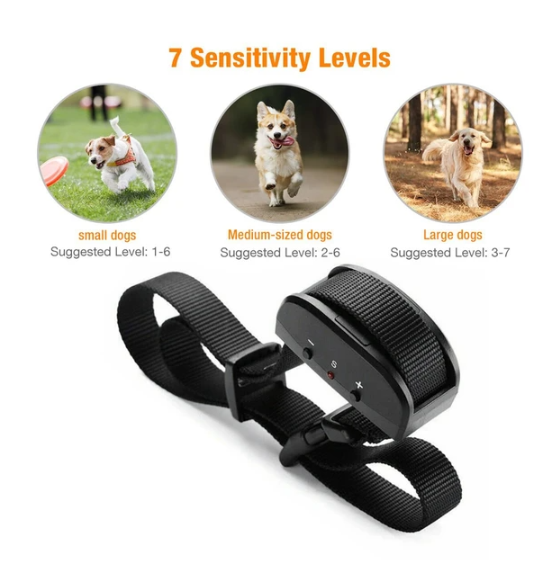 Automatic Anti Bark Barking Dog Shock Control Collar Device Large Medium Small - view 5