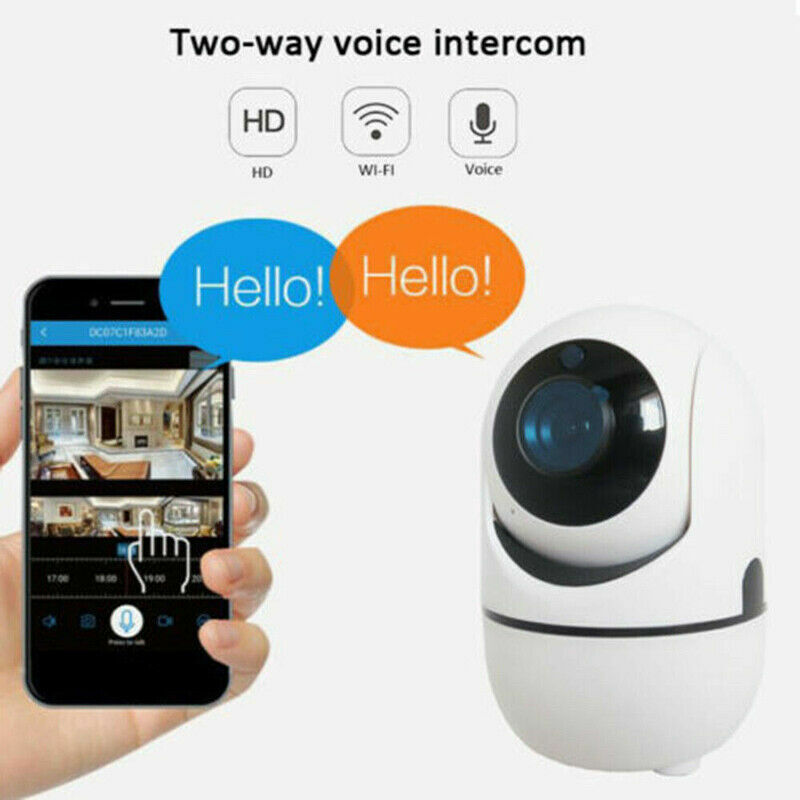 Cámara de seguridad WiFi con visión nocturna