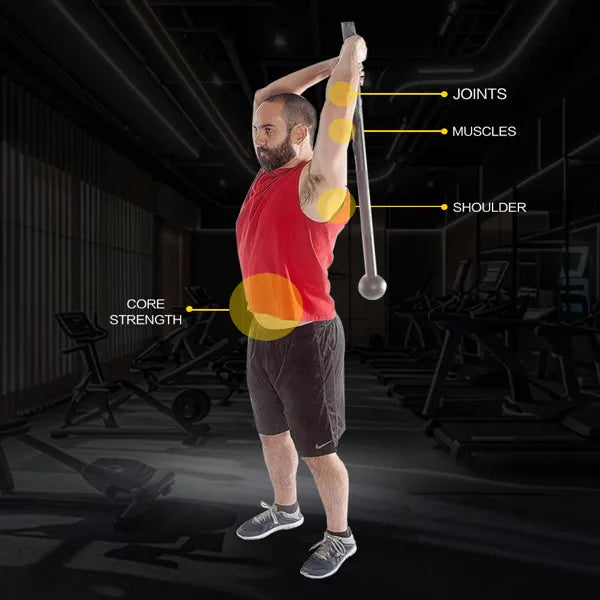 20LB Macebell, Mace Hammer, Great For Home Exercise & Gym Tra - view 4