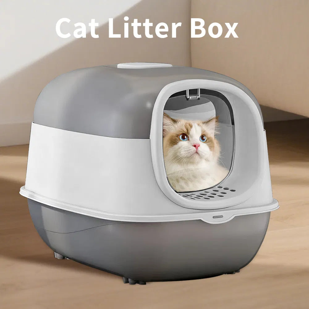 Cat Litter Box With Lid - view 6