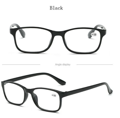 Reading Glasses Mens Womens Unisex Readers Eyeglasses 8 Pack Glasses New Square - view 3