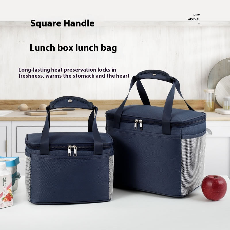 Thermal Bag Student Lunch-box Bag Waterproof Portable Lunch Bag