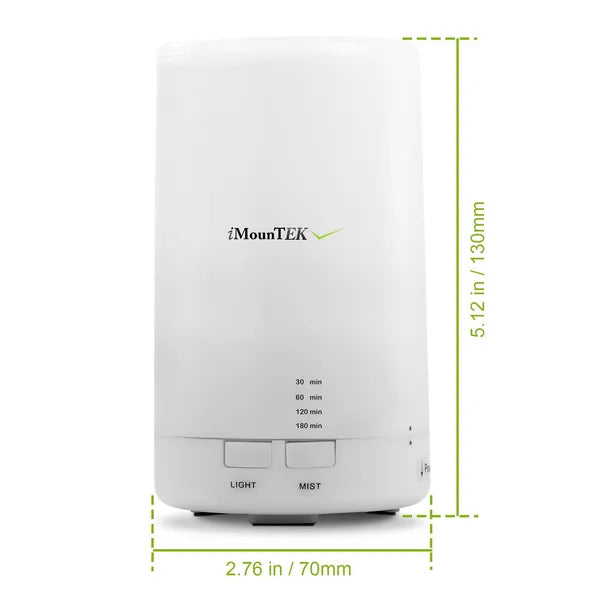 Mini Cool Mist Humidifier Ultrasonic Aroma Essential Oil Diffuser With 7 Color LED Lights 4 Timer Settings - view 2