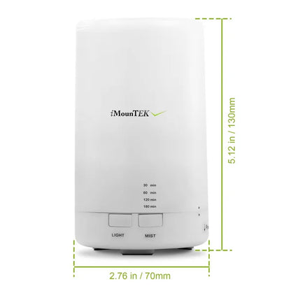 Mini Cool Mist Humidifier Ultrasonic Aroma Essential Oil Diffuser With 7 Color LED Lights 4 Timer Settings - view 2