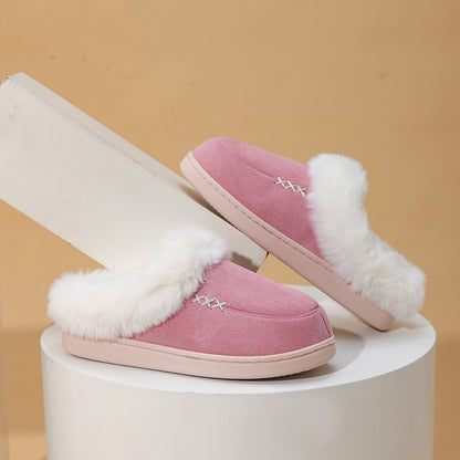 Fluffy Home Warm Non Slip Cotton Slippers - view 7