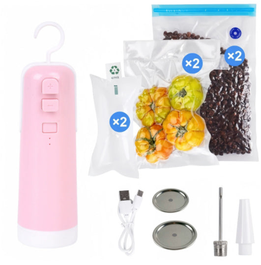4 In 1 Portable Electric Vacuum Sealer For Vacuum Storage Bags Kitchen Gadgets - view 10