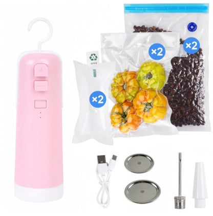 4 In 1 Portable Electric Vacuum Sealer For Vacuum Storage Bags Kitchen Gadgets - view 10