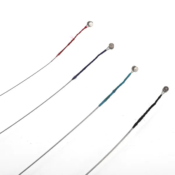 Do Not Sell On Amazon - 3-4 4-4 Nickel Silver Wound Violin Strings Set Silver - view 5
