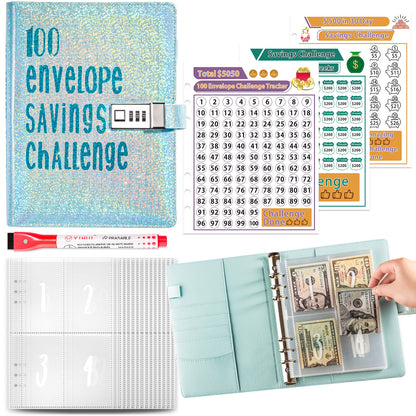5A Money Saving Challenge Planner - view 4