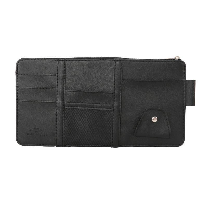 Car Auto Sun Visor Point Pocket Organizer Pouch Bag Card Glasses Storage Holder Car-Styling IC Card Holder Sunshade Bag - view 6