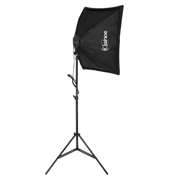 45W White Umbrellas Silver Black Umbrellas Soft Light Box Background Stand Light Stands Four - Do Not Sell On Amazon - view 5