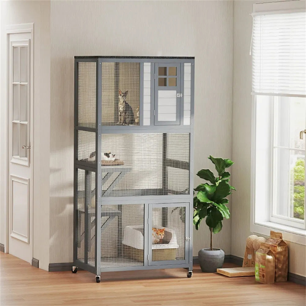 Pet Stairs/Cat Climbing Tower/Cat House - view 3