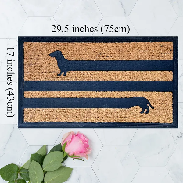 Funny Coir Doormat Hello There Welcome Front Porch Decor Doormat For The Entrance Way Outdoor With Heavy-Duty Non Slip - view 2
