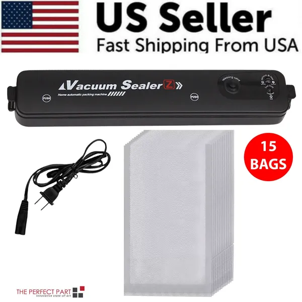 Vacuum Sealer Machine Food Preservation Storage Saver Automatic With Seal Bag - view 2