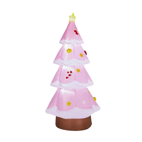 7.2FT Lighted Christmas Inflatable Decoration, Inflatable Christmas Tree - view 6
