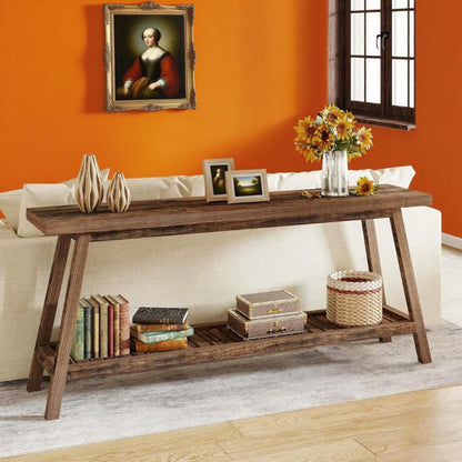 Long Console Table Living Room Table - view 5