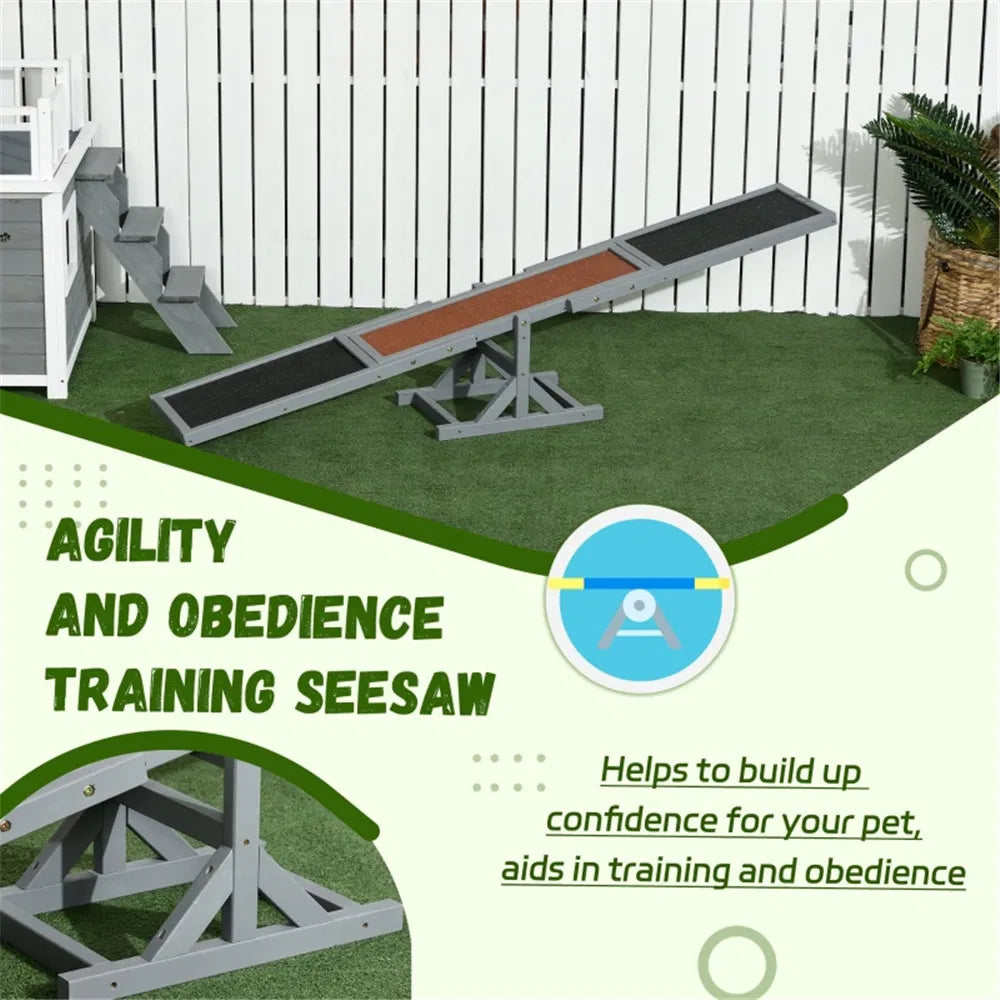 Wooden Dog Agility Seesaw - view 2