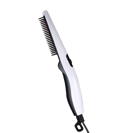 Negative Ion Hair Straightener Styling Comb Hot Comb Press Beard Brush For Men Must Provide A Hazardous Materials - view 2