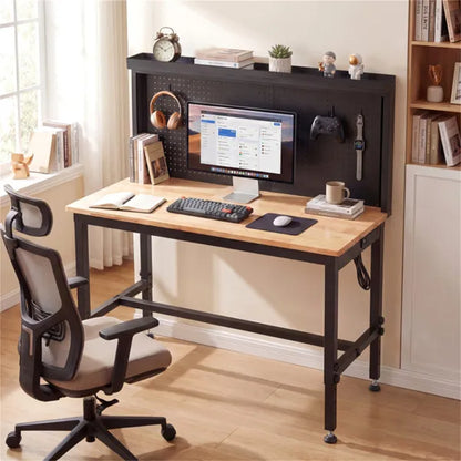48" Heavy-Duty Workbench 2000LBS Capacity 7-Level Height Adjustable with Built-in Power Strip - view 2