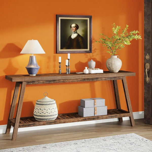 Long Console Table Living Room Table - view 3